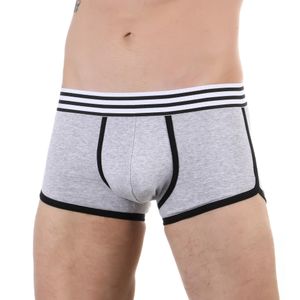 Фото Мужские трусы боксеры серые Romeo Rossi RR6062-3