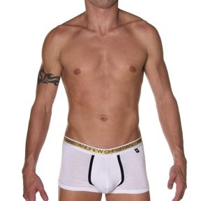 Фото Мужские трусы хипсы белые Andrew Christian Slim Focus Boxer White 5069