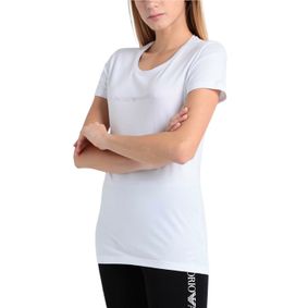 Фото Женская футболка белая Emporio Armani 163139_CC318 00010