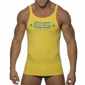 Фото Мужская майка желтая ES COLLECTION YELLOW