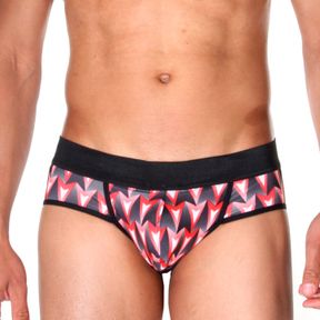 Фото Мужские трусы джоки серые с принтом Cosmos Colors CP50_PBR