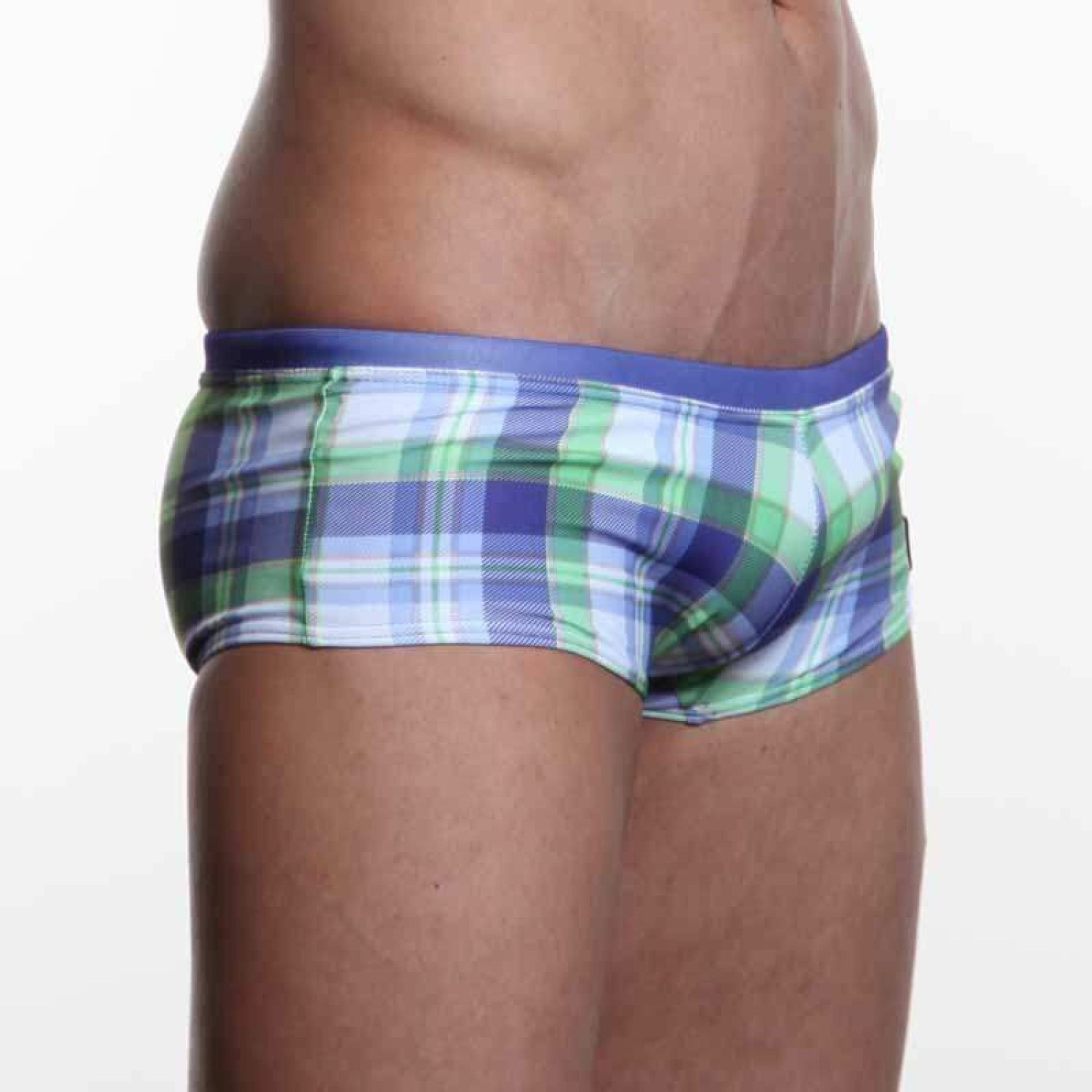 Мужские плавки в разноцветную клетку AussieBum 6620-2 фото 2