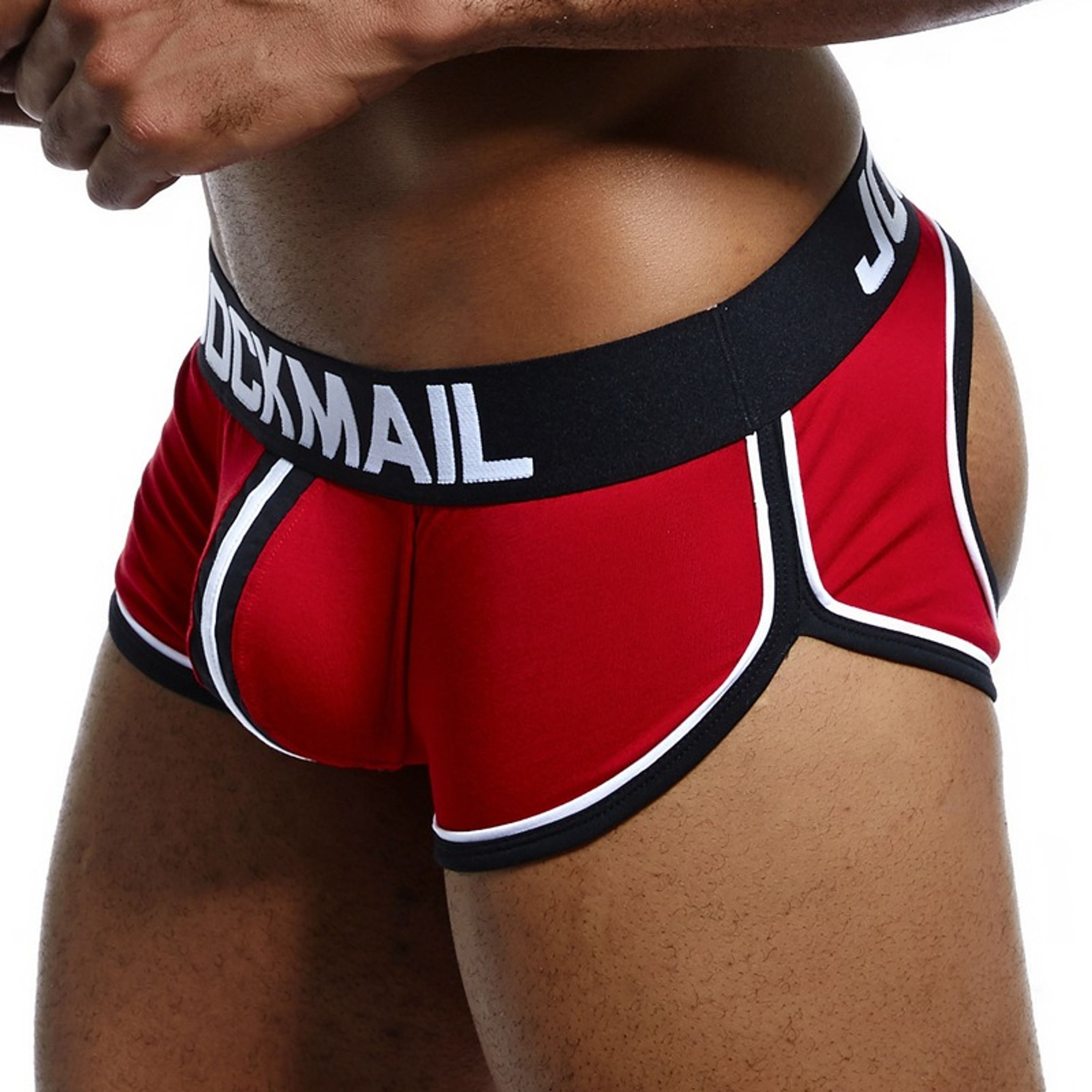 Мужские трусы джоки красные JOCKMAIL JM4042-8 фото 7