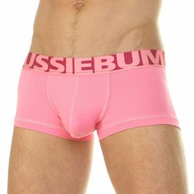 Фото Мужские трусы боксеры розовые Aussiebum