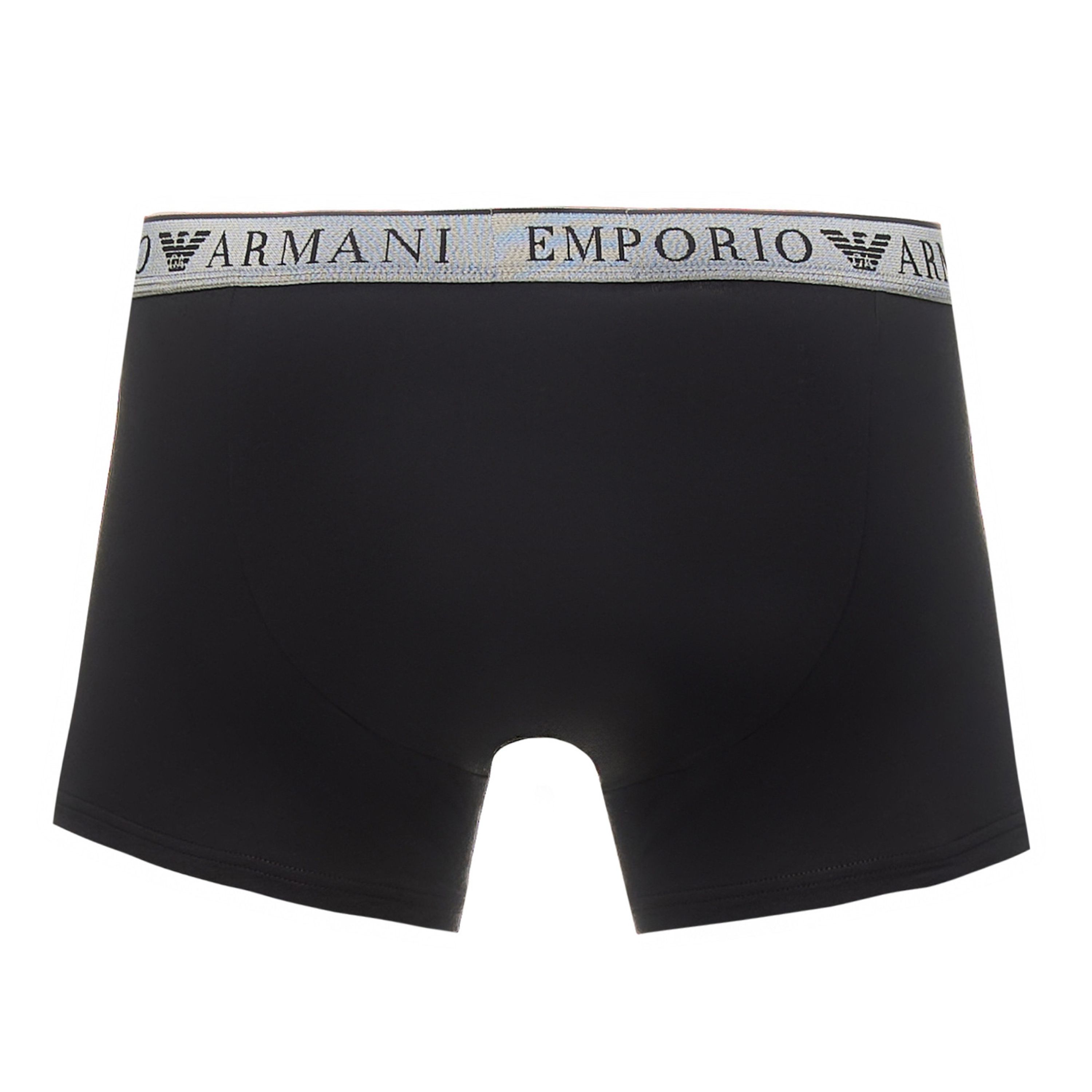 Набор мужских трусов хипсов 2в1 (черный, белый) Emporio Armani 111769_4F720 10320 фото 3