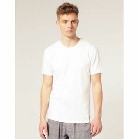 Фото  Футболка Calvin Klein Round Neck White