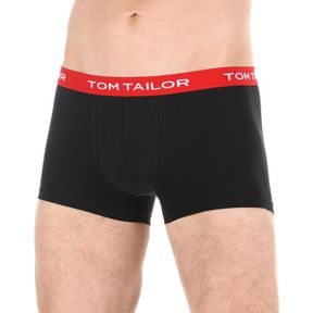 Фото Мужские трусы боксеры набор 3в1 черные Tom Tailor 70162/6061