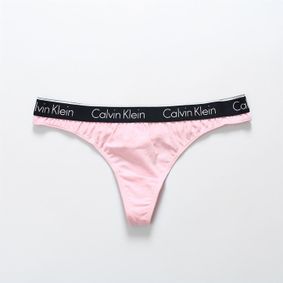 Фото Женские трусы стринги розовые Calvin Klein Women