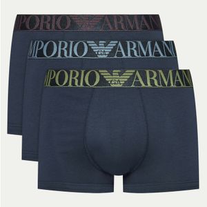 Фото Набор мужских трусов хипсов 3в1 темно-синие Emporio Armani 111357_4F726 64135