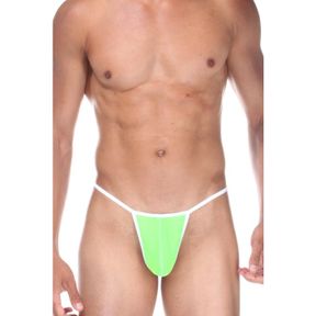 Фото Мужские трусы стринги салатовые неоновые Cosmos Colors NN01_WG
