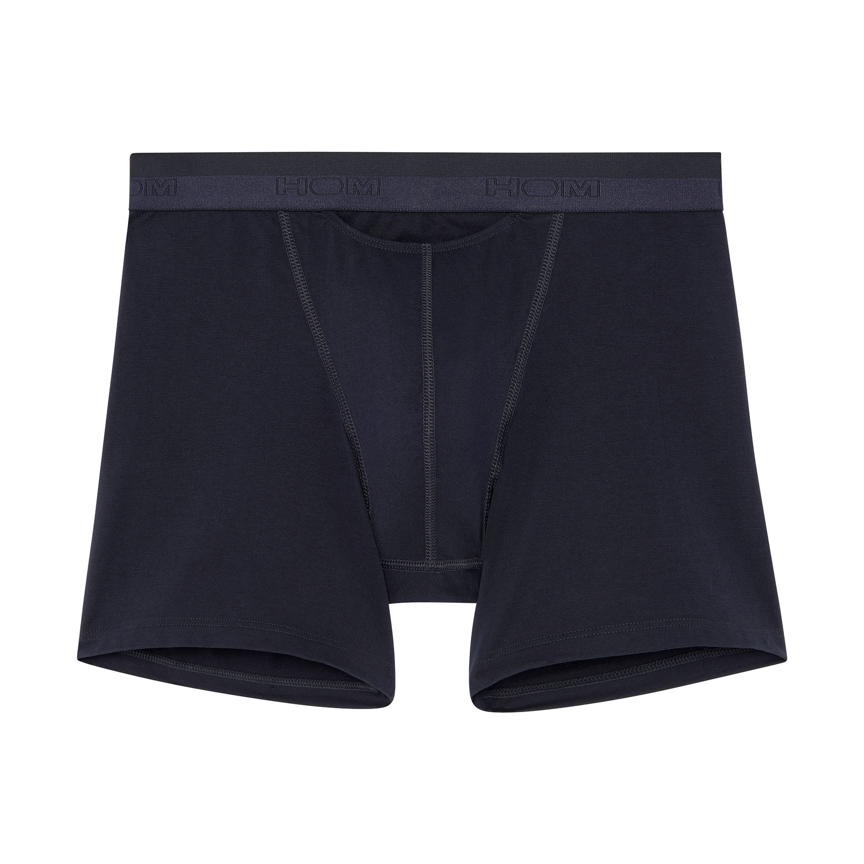 Мужские трусы боксеры удлиненные темно-синие HOM HO1 Long Boxer Briefs HO1 359519_4000RA фото 6