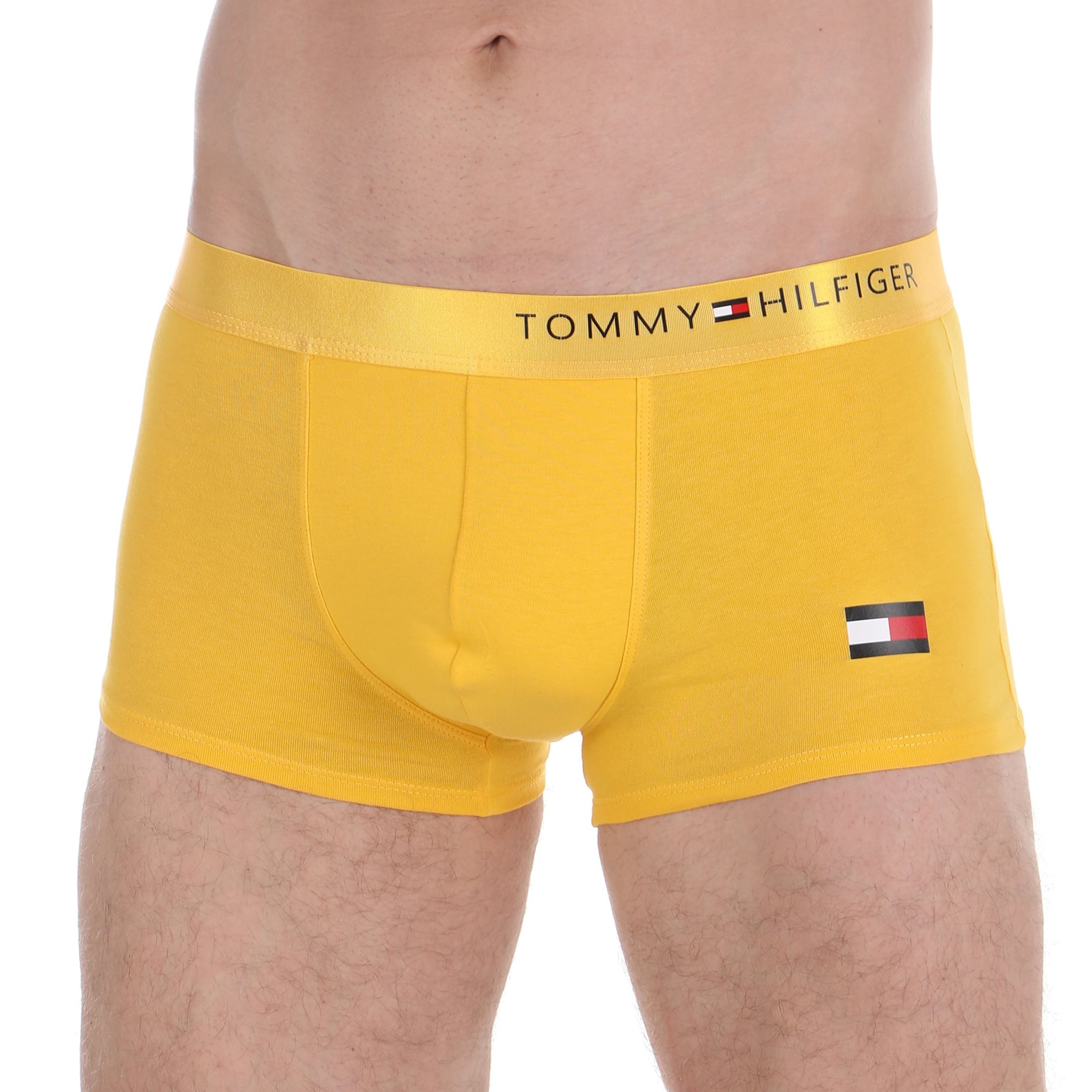 Мужские трусы боксеры желтые Tommy Hilfiger фото 1