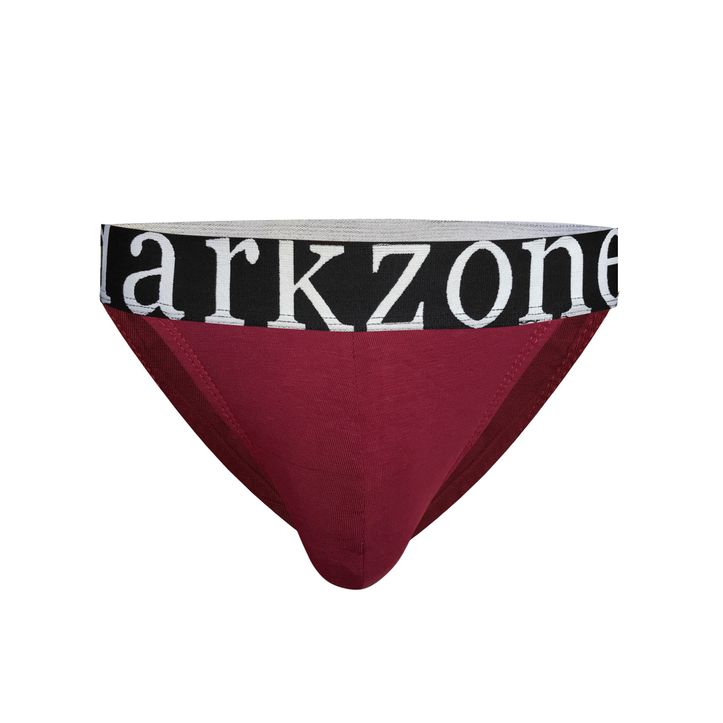 Мужские трусы танга бордовые DARKZONE DZN6157 