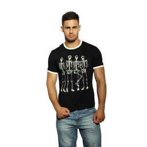 Фото Мужская футболка черная с принтом Scandaloso 010528m-EP Фото Мужская футболка черная с принтом Scandaloso 010528m-EP