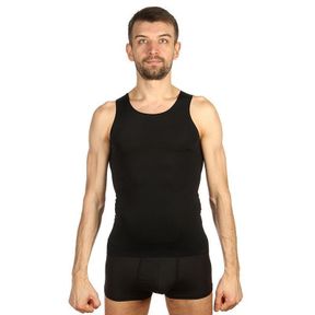 Фото Мужская майка бесшовная черная Cockon T-Shirt Black w901