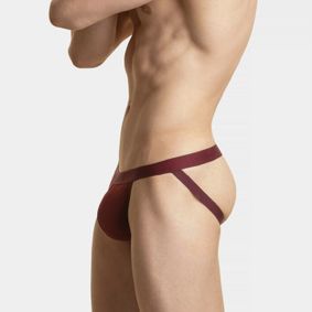 Фото Мужские трусы джоки бордовые ATLANTIC Jock Strap MP-1571/3