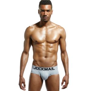 Фото Мужские трусы брифы серые JOCKMAIL JM2023-3