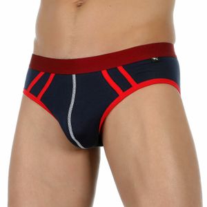 Фото Трусы мужские брифы темно-синие Van Baam VB0219