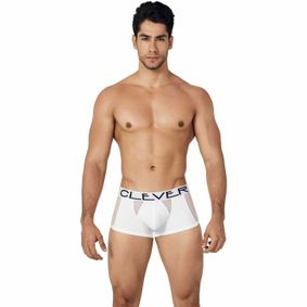 Фото Мужские боксеры белые Clever PRIVATE LATIN BOXER 026501