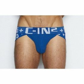 Фото Мужские трусы слипы X синие C-IN2