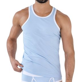 Фото Мужская майка голубая Clever URBANO TANK TOP 161407