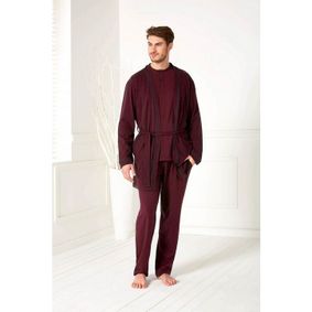Фото Комплект одежды домашний для мужчин бордовый Doreanse 4500