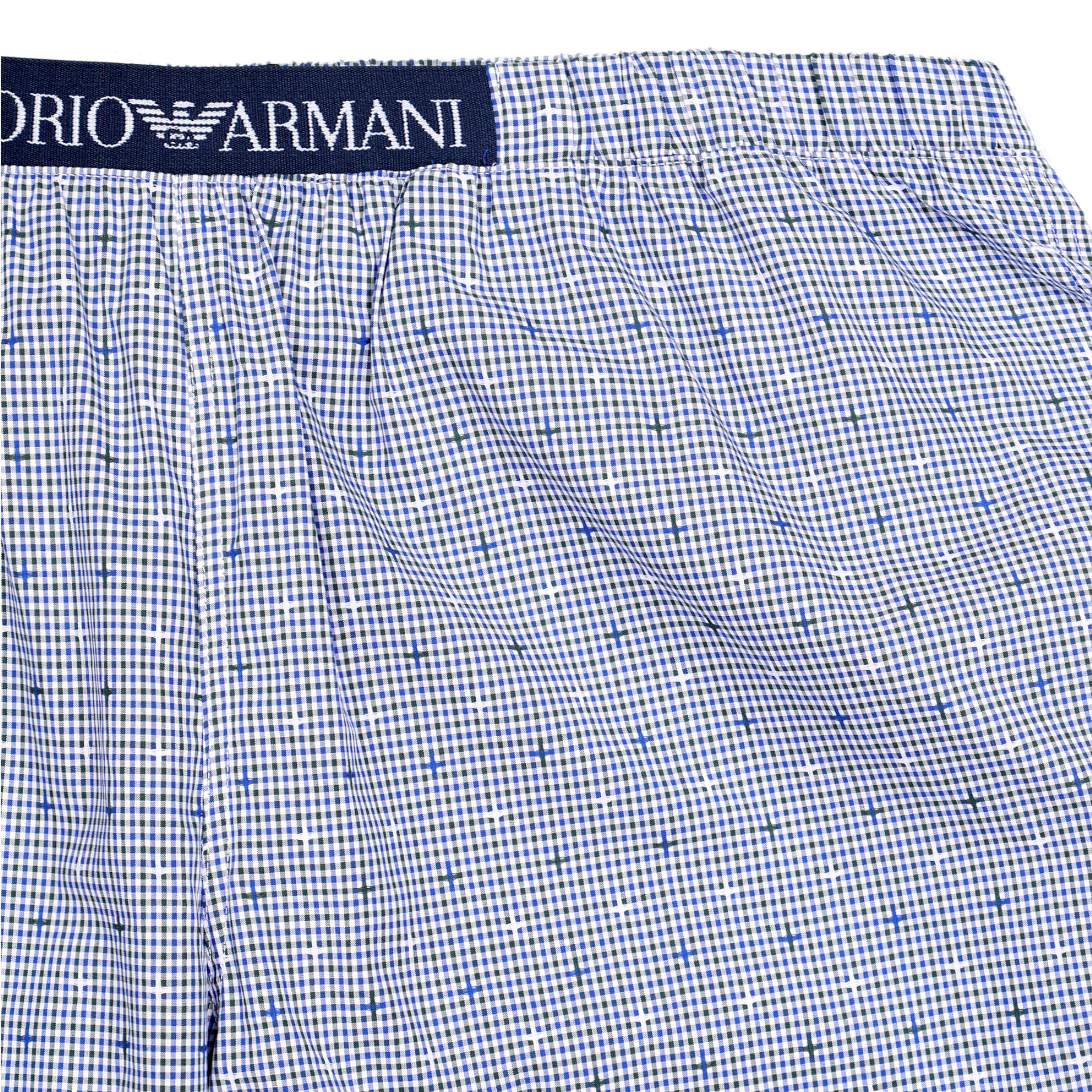 Мужские штаны домашние голубые Emporio Armani 112036_4F576 20611 фото 3