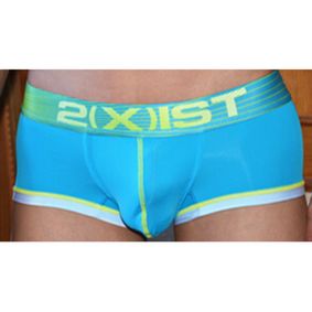 Фото Мужские трусы хипсы бирюзовые 2xist Neon Boxer Aqua