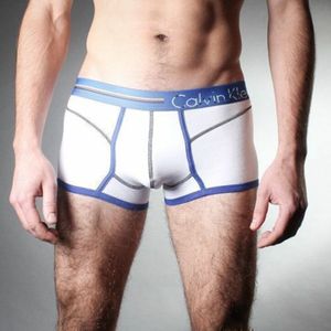 Фото Мужские трусы боксеры белые Calvin Klein Bold White Boxer