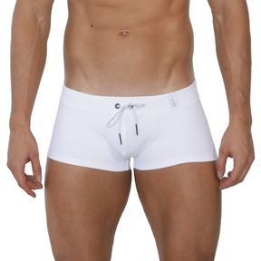 Фото Мужские плавки белые Clever PARADISE SWIMSUIT BOXER 125901