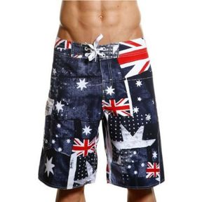 Фото Мужские пляжные шорты Quiksilver темно-синие Great Britain
