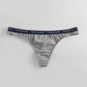 Фото Женские трусы стринги серые Tommy Hilfiger Women