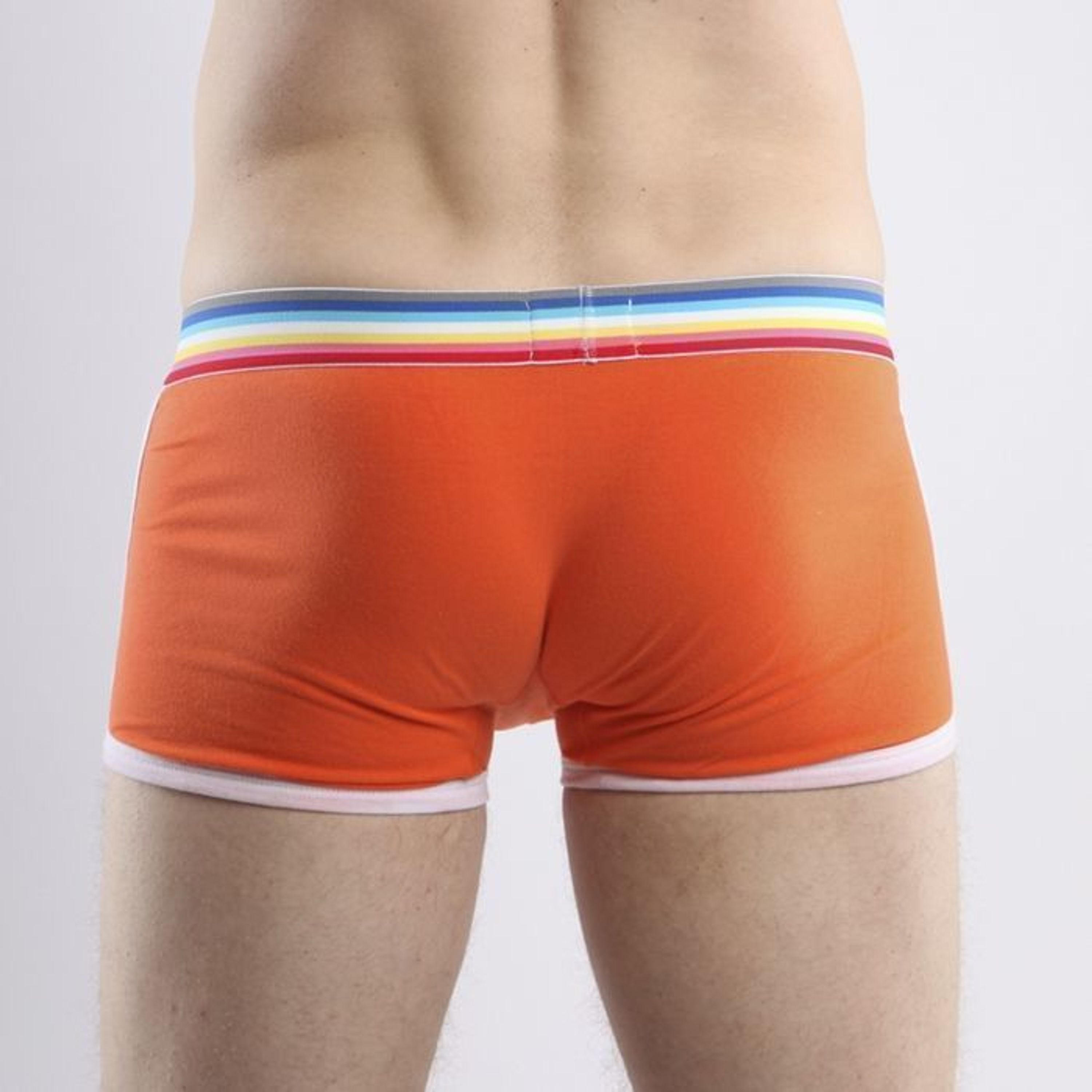 Мужские трусы хипсы оранжевые Paul Smith Trunk Orange фото 4