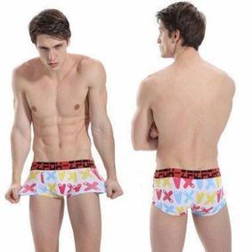 Фото  Мужские трусы хипсы белые ZPOH White Candy Boxer