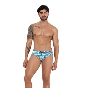 Фото Мужские плавки синие с принтом Clever ADRIEL SWIMSUIT BRIEF 124607