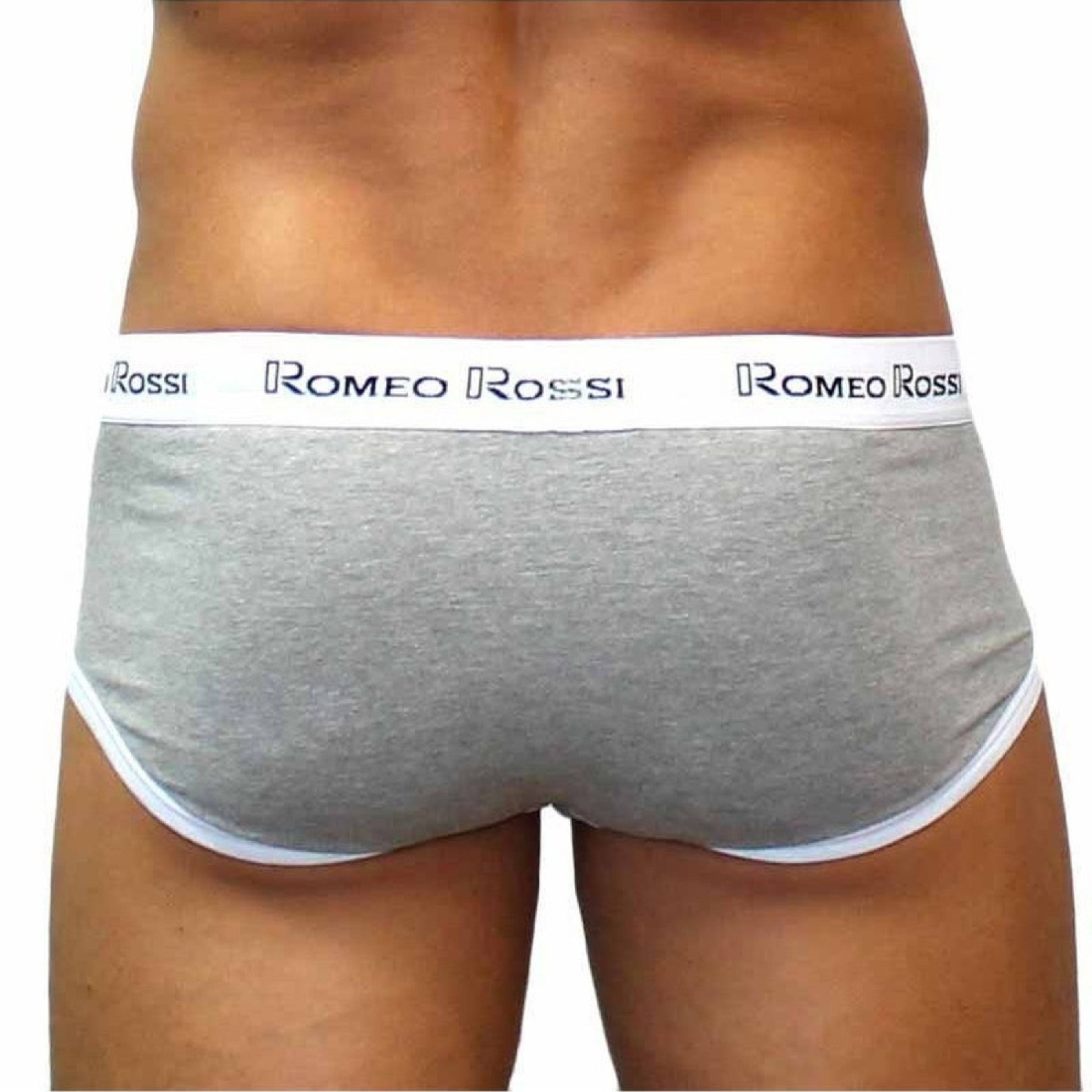 Набор мужских трусов брифов 3в1+ПОДАРОК Romeo Rossi RR366-0235 фото 4