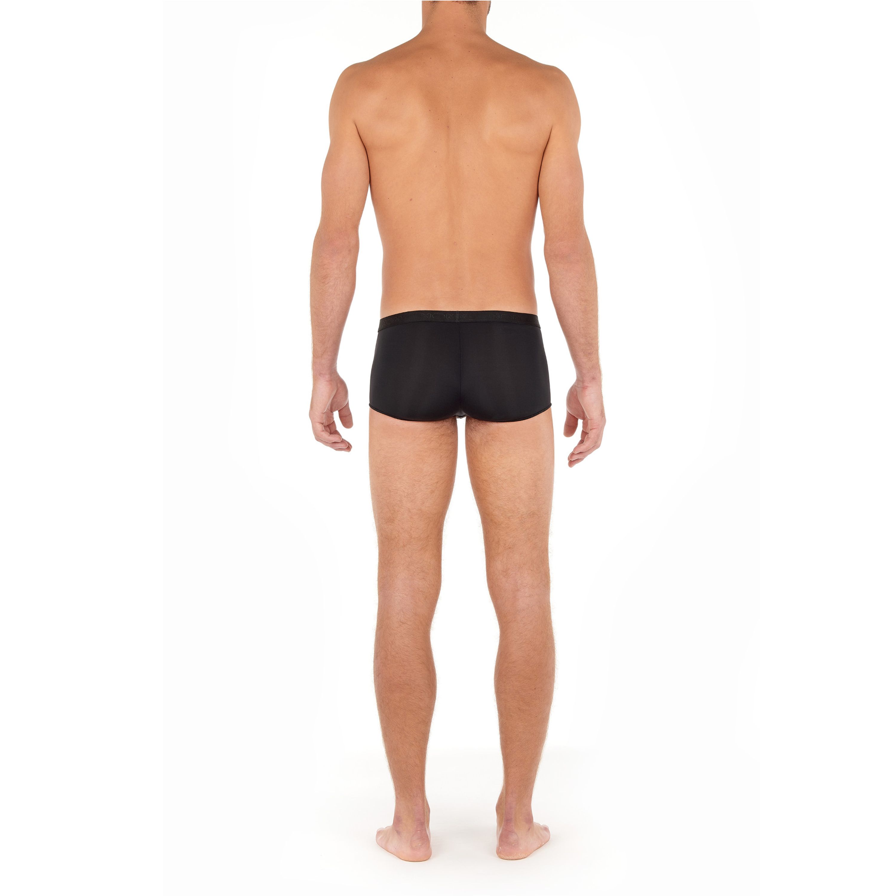 Мужские трусы хипсы черные HOM PLUME UP Trunk HO1 up 402373_400004 фото 3