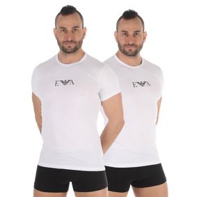 Фото Набор мужских футболок 2в1 белый Emporio Armani 111267_CC715 04710