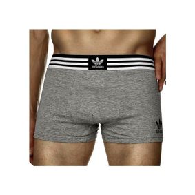 Фото Мужские трусы боксеры серые Adidas Original Grey
