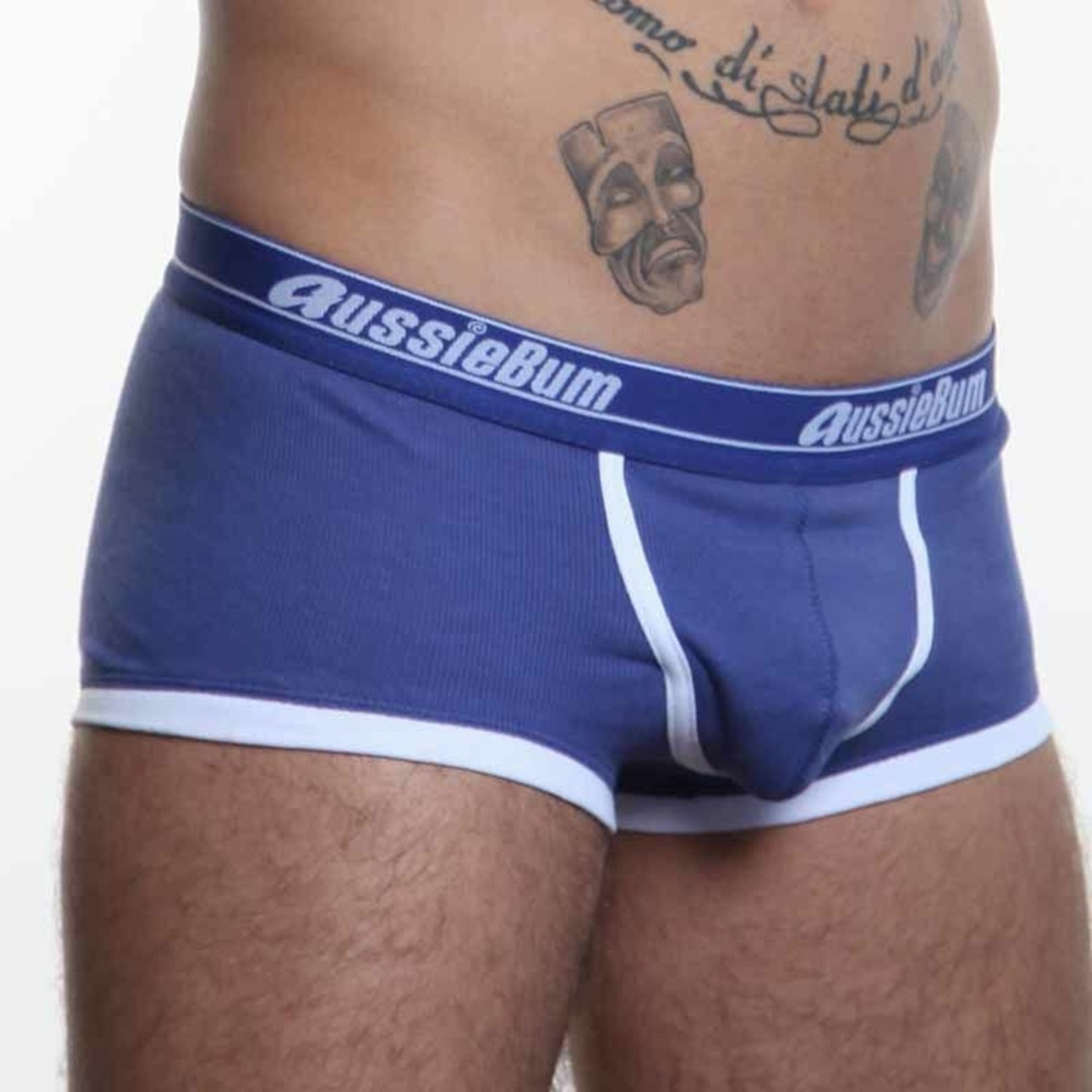 Мужские трусы хипсы темно-синие Aussiebum Patriot Hip Blue AB00091 фото 3