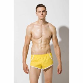 Фото Мужские трусы шорты желтые SuperBody Yellow Shorts