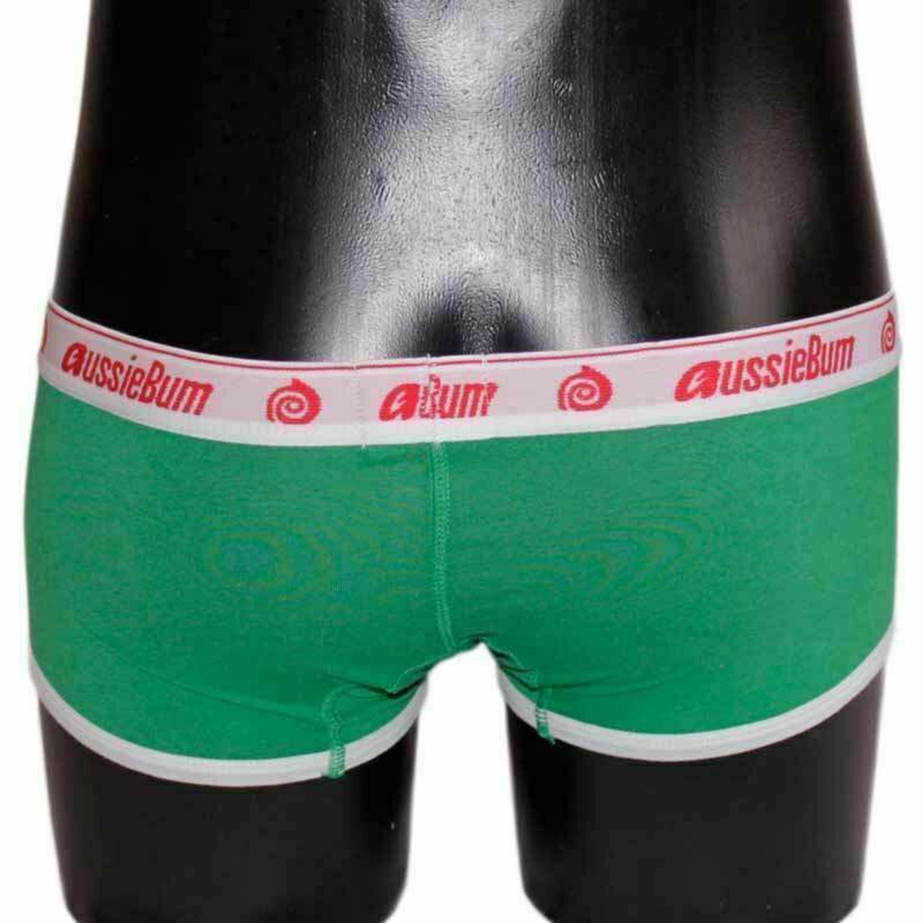 Мужские трусы хипсы зеленые Aussiebum Patriot Hip Green AB00399 фото 2