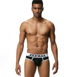 Фото Мужские трусы брифы черные JOCKMAIL JM2041-2