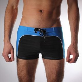 Фото Мужские плавки Aussiebum 70's Blue-Black .