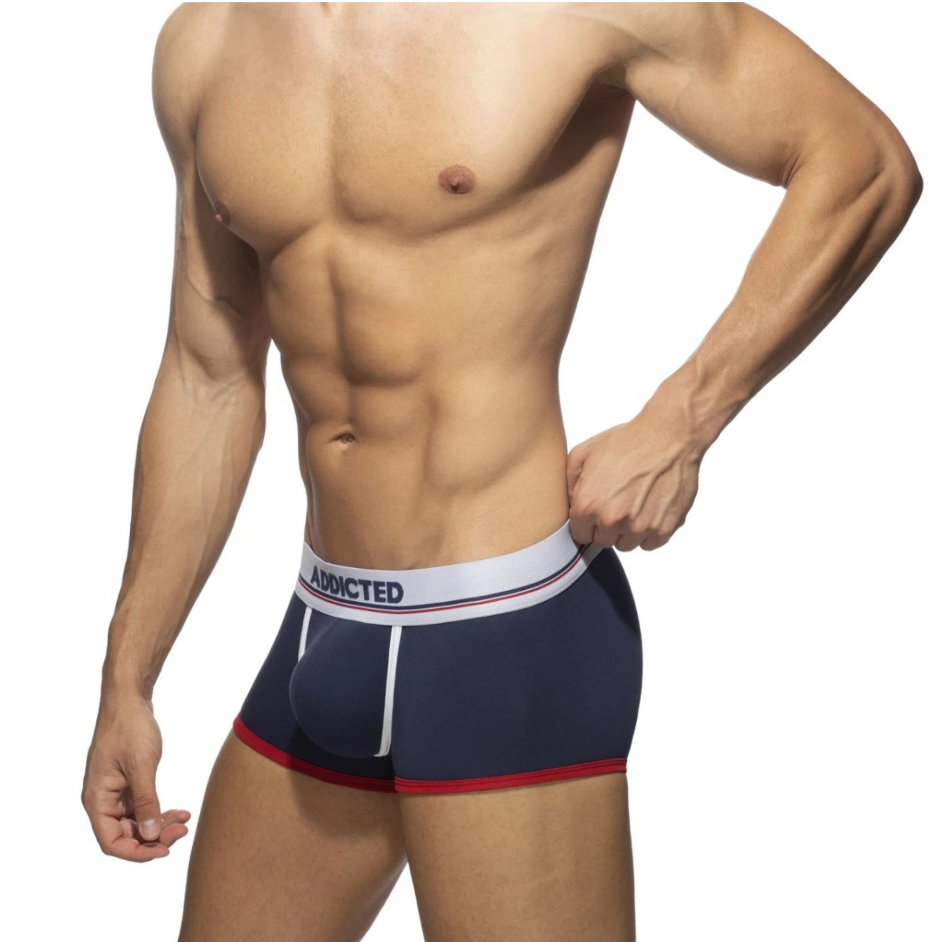 Мужские трусы хипсы темно-синие Addicted AD5022-16 фото 2
