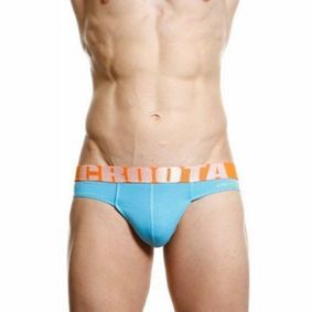 Фото Мужские трусы слипы CROOTA Inner Sport Bikini Brief Light Blue CR00035