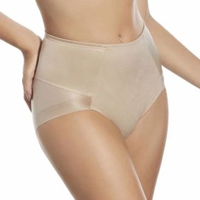 Фото Женские трусы слипы бежевые утягивающие высокие Creaciones Selene VIOLETA FAJA CONTROL/tierra