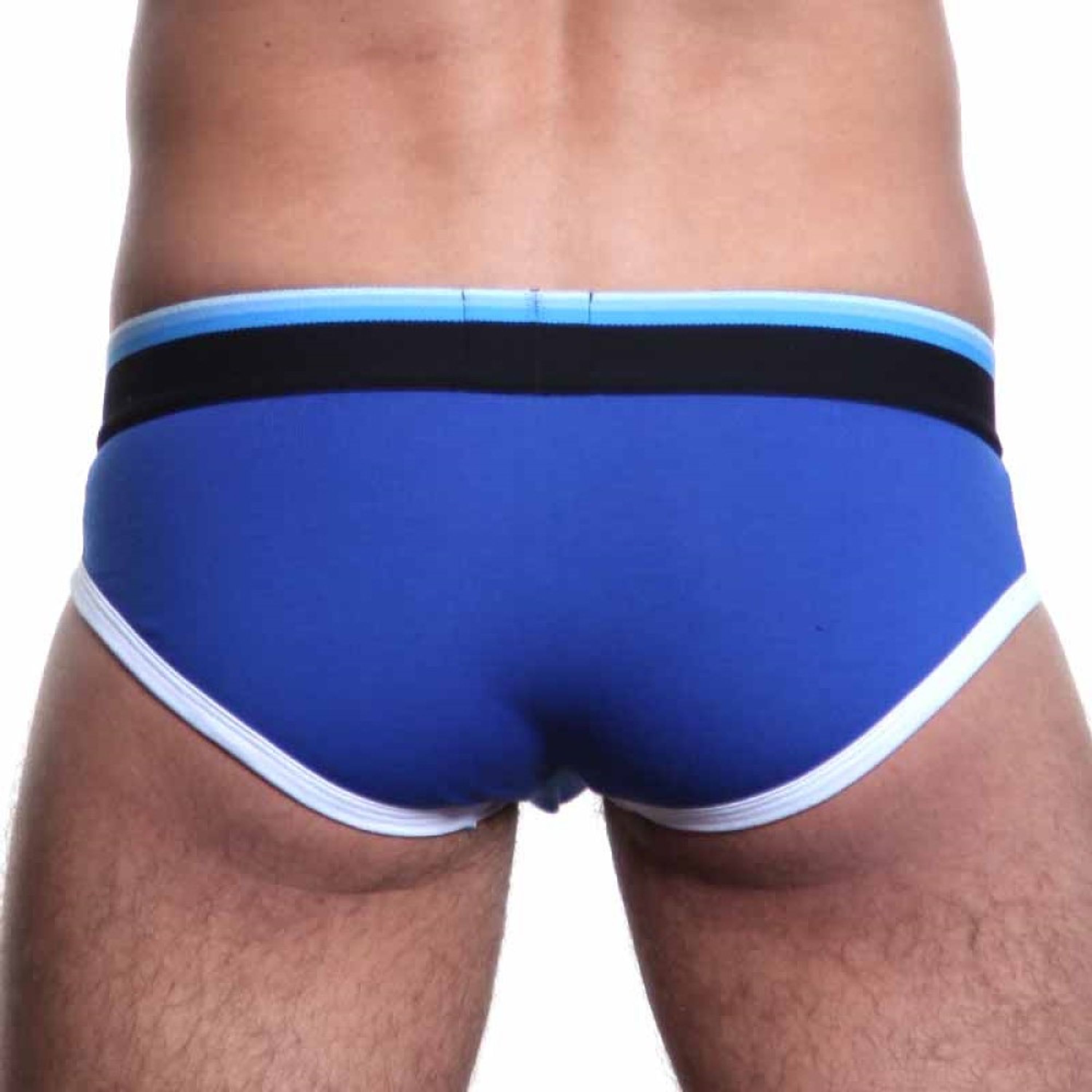 Мужские трусы слипы Aussiebum Bodyform Shape Brief Blue AB2074-7 фото 4