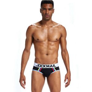 Фото Мужские трусы брифы черные JOCKMAIL JM2059-2