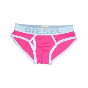 Фото  Мужские трусы брифы Diesel Pink Brief Simple